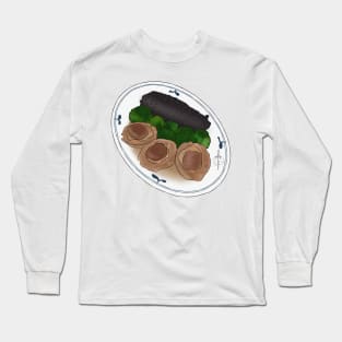 Braised Abalone food art Long Sleeve T-Shirt